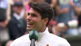 Alcaraz spomenuo Euro i izazvao zvižduke na Wimbledonu, samo im se nasmijao
