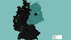 Njemačka je ponovo u dva dijela: Izborna karta pokazala duboke podjele