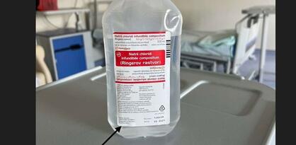 "Made in Serbia" na Kliničkom centru, ambulante snabdjevene infuzionim rastvorom NaCl